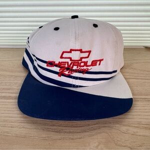Vintage Chevrolet Racing snapback hat OS